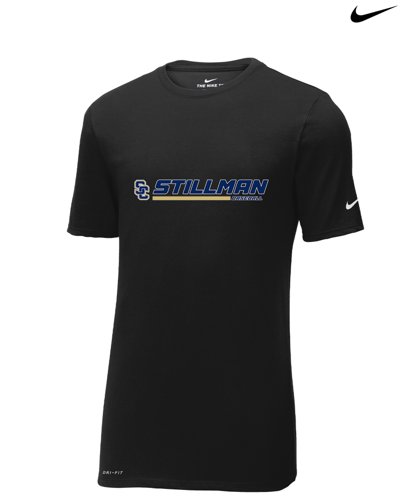 Stillman College Baseball Switch - Nike Cotton Poly Dri-Fit