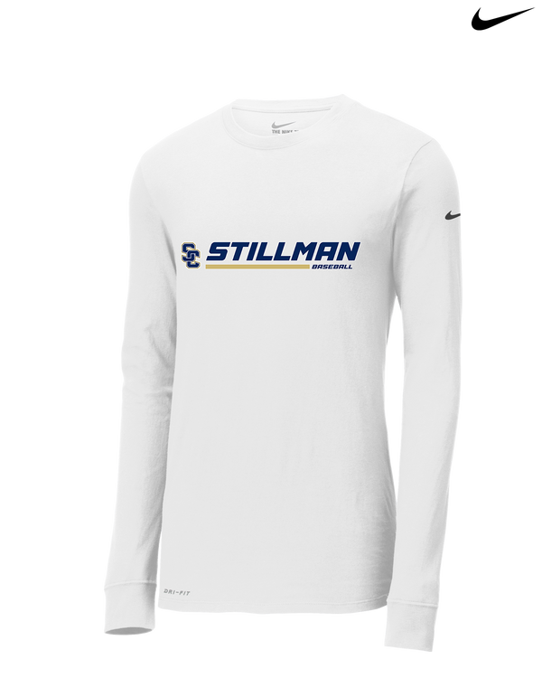 Stillman College Baseball Switch - Nike Dri-Fit Poly Long Sleeve