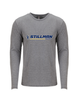 Stillman College Baseball Switch - Tri Blend Long Sleeve