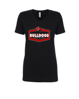 Streator HS Football Board - Womens V-Neck