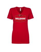 Streator HS Football Board - Womens V-Neck