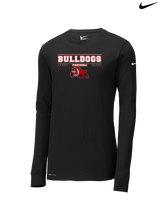 Streator HS Football Border - Mens Nike Longsleeve