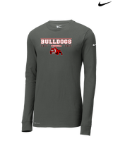 Streator HS Football Border - Mens Nike Longsleeve