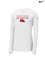 Streator HS Football Border - Mens Nike Longsleeve