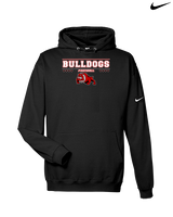 Streator HS Football Border - Nike Club Fleece Hoodie