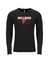 Streator HS Football Border - Tri-Blend Long Sleeve