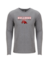 Streator HS Football Border - Tri-Blend Long Sleeve