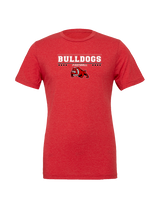 Streator HS Football Border - Tri-Blend Shirt