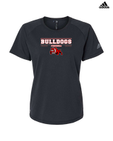 Streator HS Football Border - Womens Adidas Performance Shirt