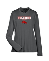 Streator HS Football Border - Womens Performance Longsleeve