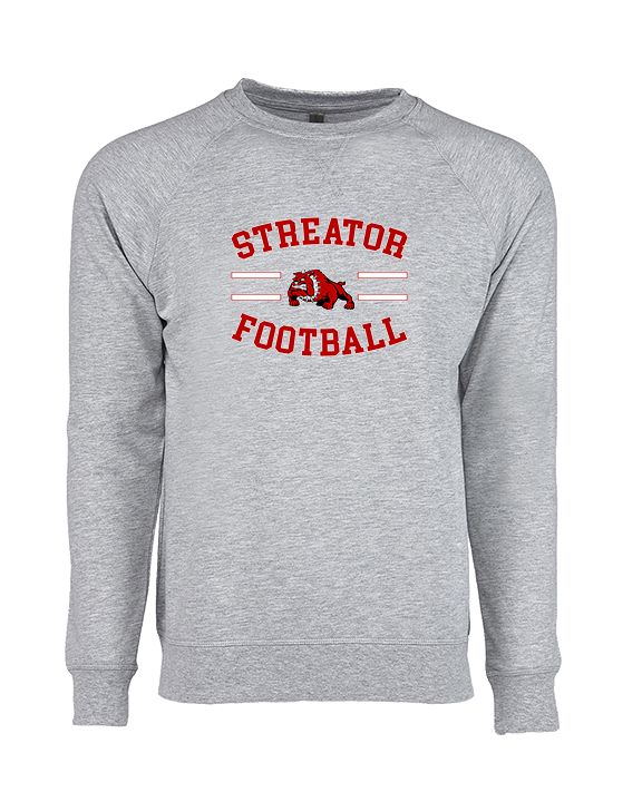 Streator HS Football Curve - Crewneck Sweatshirt