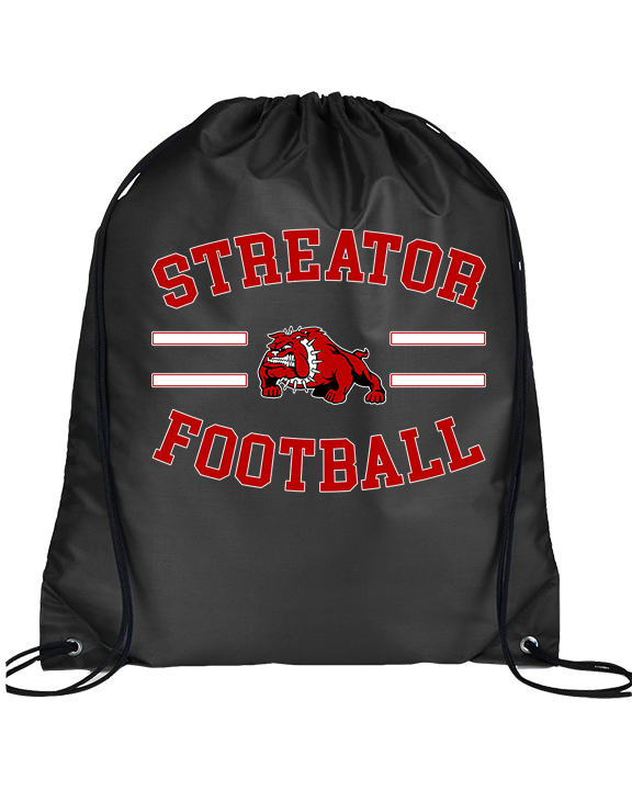 Streator HS Football Curve - Drawstring Bag