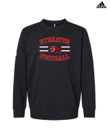 Streator HS Football Curve - Mens Adidas Crewneck