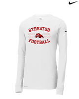 Streator HS Football Curve - Mens Nike Longsleeve