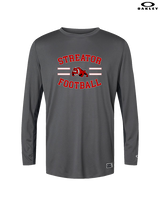Streator HS Football Curve - Mens Oakley Longsleeve