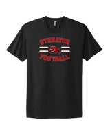 Streator HS Football Curve - Mens Select Cotton T-Shirt