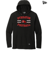 Streator HS Football Curve - New Era Tri-Blend Hoodie