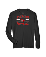 Streator HS Football Curve - Performance Longsleeve