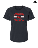 Streator HS Football Curve - Womens Adidas Performance Shirt