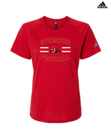 Streator HS Football Curve - Womens Adidas Performance Shirt