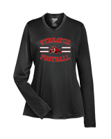 Streator HS Football Curve - Womens Performance Longsleeve