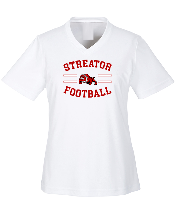 Streator HS Football Curve - Womens Performance Shirt