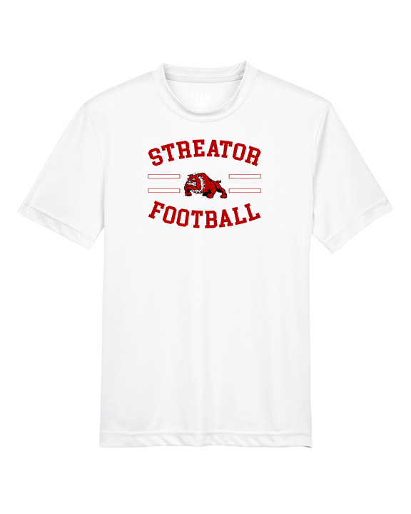 Streator HS Football Curve - Youth Performance Shirt