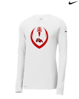 Streator HS Football Full Football - Mens Nike Longsleeve
