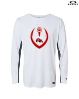 Streator HS Football Full Football - Mens Oakley Longsleeve