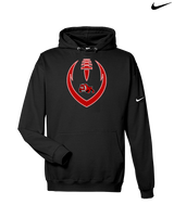 Streator HS Football Full Football - Nike Club Fleece Hoodie