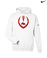 Streator HS Football Full Football - Nike Club Fleece Hoodie
