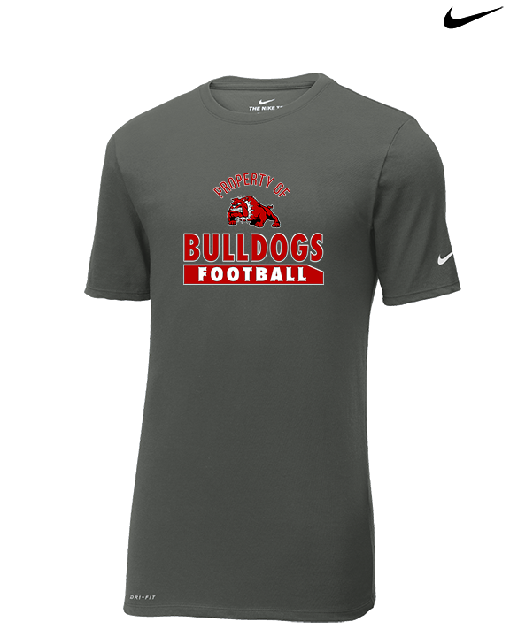 Streator HS Football Property - Mens Nike Cotton Poly Tee