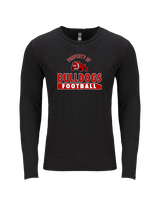 Streator HS Football Property - Tri-Blend Long Sleeve
