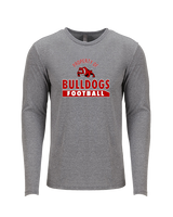 Streator HS Football Property - Tri-Blend Long Sleeve