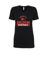 Streator HS Football Property - Womens Vneck