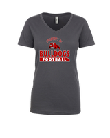 Streator HS Football Property - Womens Vneck