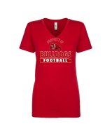 Streator HS Football Property - Womens Vneck
