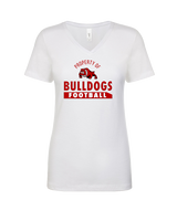 Streator HS Football Property - Womens Vneck