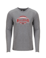Streator HS Football Toss - Tri-Blend Long Sleeve