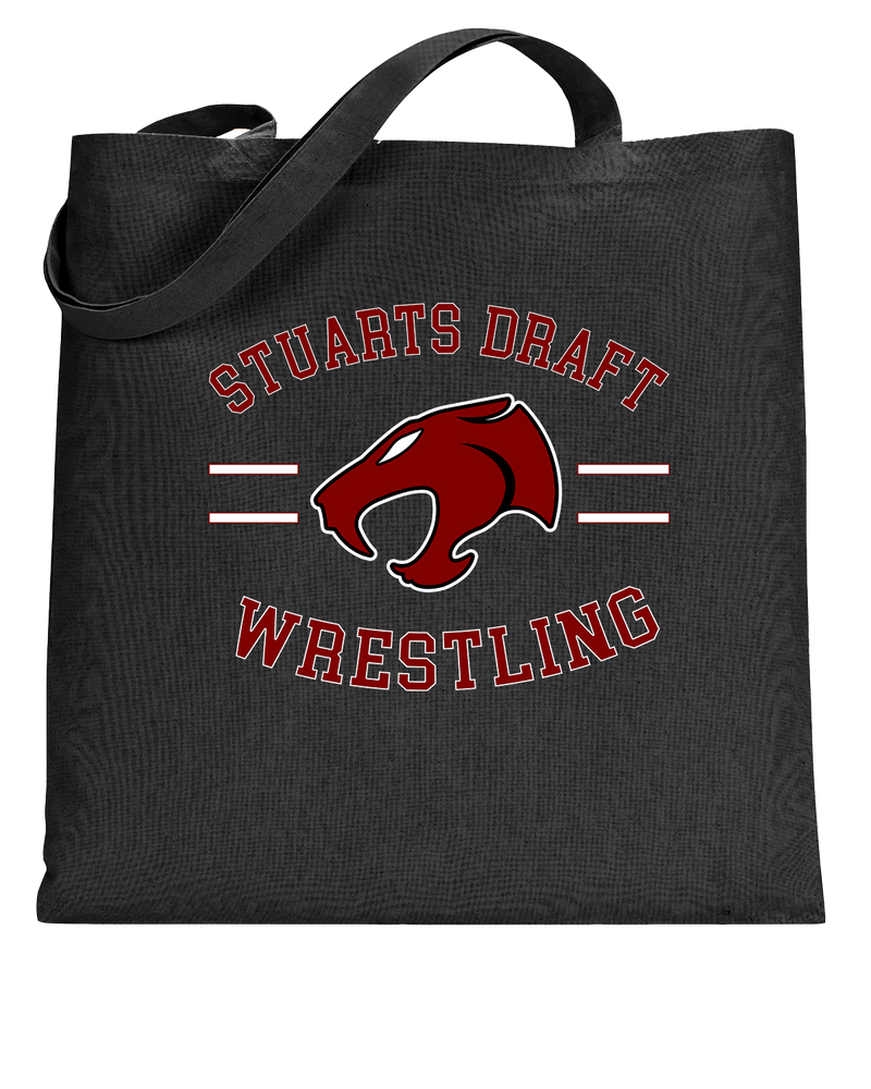 Staurts Draft HS Wrestling Curve - Tote Bag