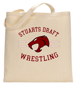 Staurts Draft HS Wrestling Curve - Tote Bag