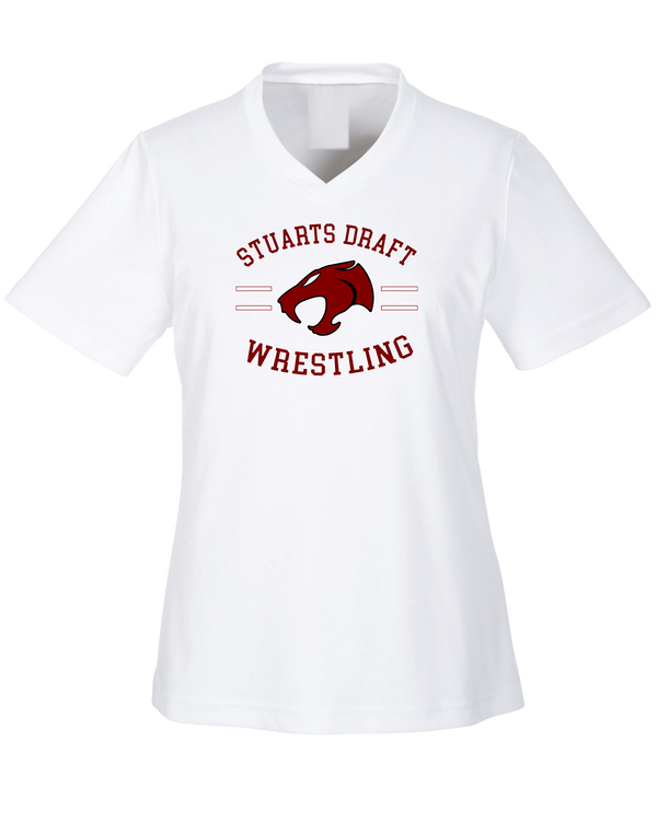 Staurts Draft HS Wrestling Curve - Performance T-Shirt