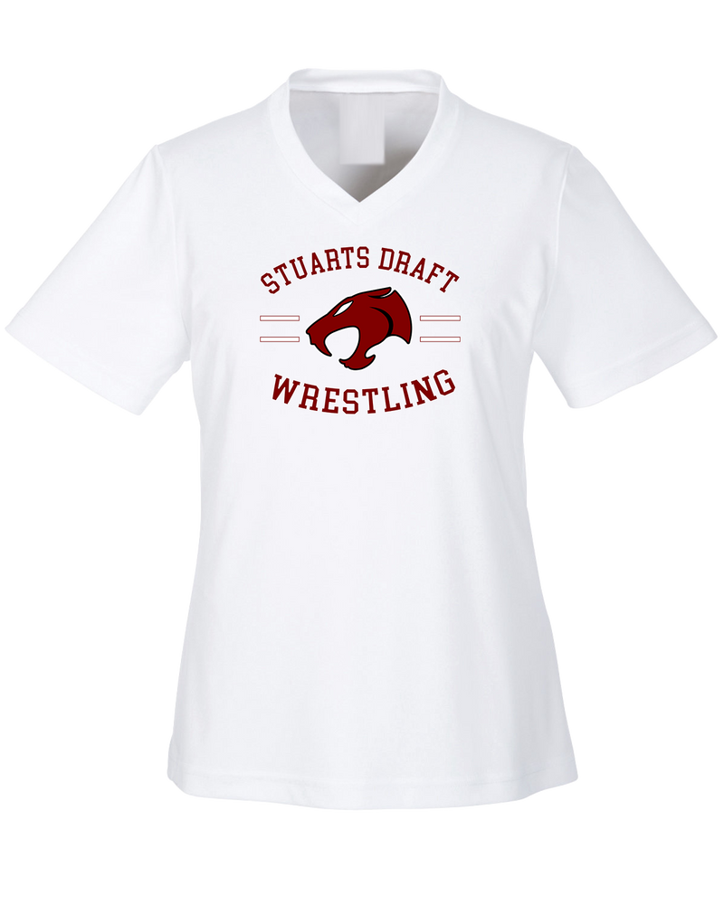 Staurts Draft HS Wrestling Curve - Womens Performance Shirt