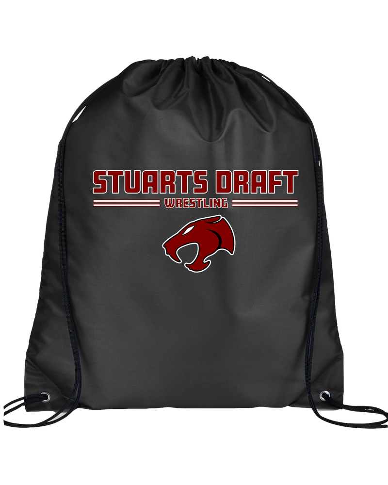 Staurts Draft HS Wrestling Keen - Drawstring Bag