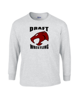 Staurts Draft HS Wrestling Main Logo - Mens Cotton Long Sleeve