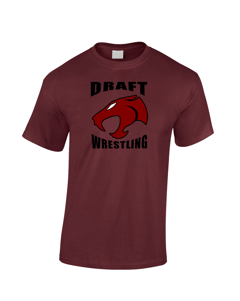 Staurts Draft HS Wrestling Main Logo - Cotton T-Shirt