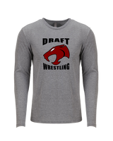 Staurts Draft HS Wrestling Main Logo - Tri Blend Long Sleeve