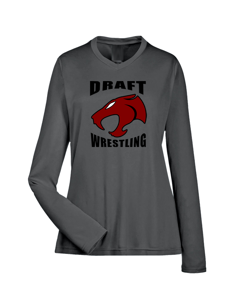 Staurts Draft HS Wrestling Main Logo - Womens Performance Long Sleeve