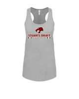 Staurts Draft HS Wrestling Stacked - Womens Tank Top