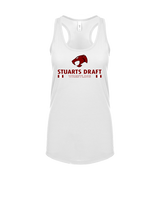 Staurts Draft HS Wrestling Stacked - Womens Tank Top